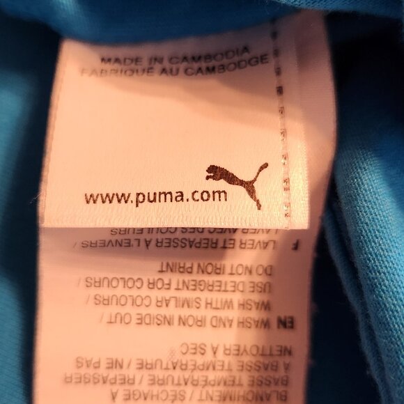 Puma Women's Lightweight Blue Hoodie - Picture 15 of 15